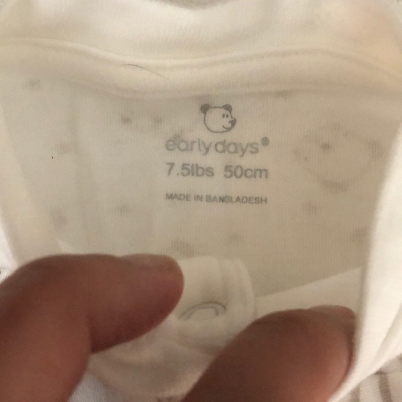 2 pack Early Days Footie PJs newborn - Picture 2 of 2